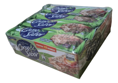 Barra Montevérgine Maçã, Uva Passa, Linhaça - 24 Und X 25g