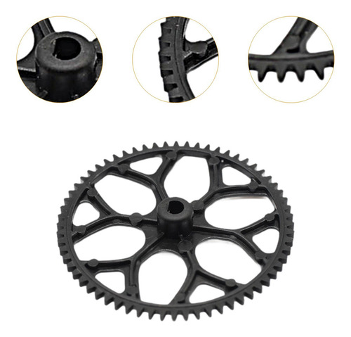 2pcs Control Remoto De Engranajes De Helicóptero Conjunto