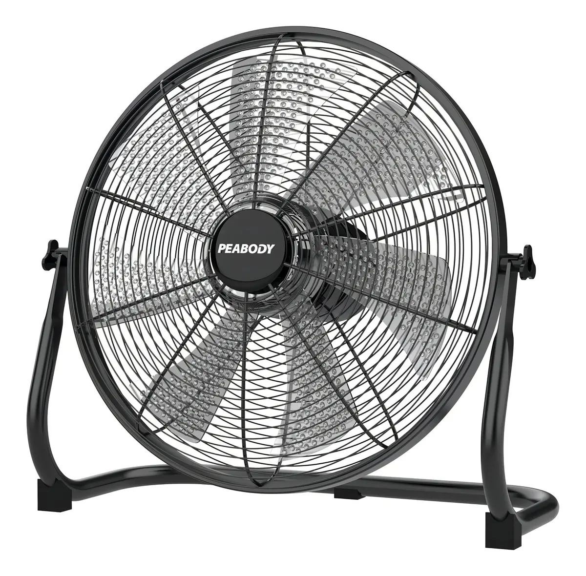Ventilador Turbo A Bateria Peabody Pe-vtb1630n 24V Con 7 Aspas