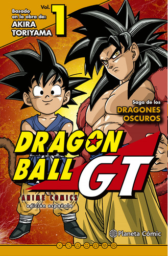 Livro Fisico -  Dragon Ball Gt Anime Serie Nº 01/03