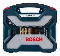 Comprar Kit De Pontas E Brocas Em Titânio Bosch X-line 100 Peças no Mercado Livre
