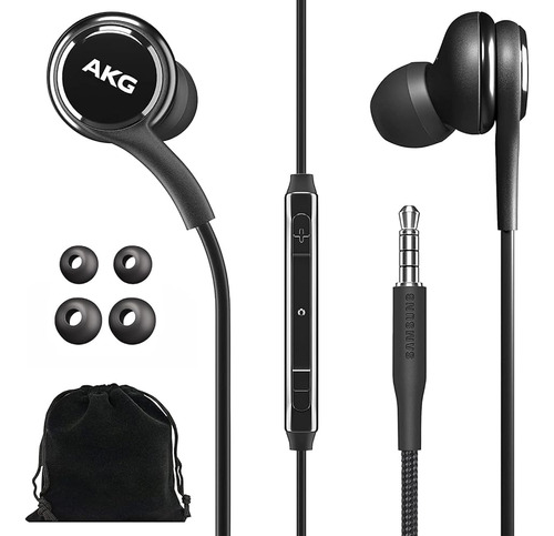 Samsung Akg Auriculares Con Cable Original 3.5mm En La Oreja