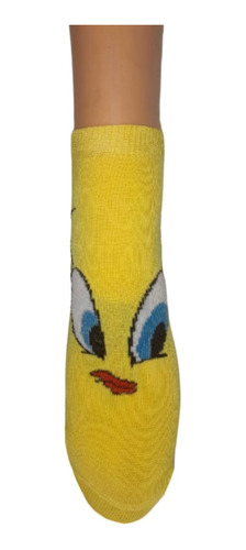 Media Soquete Personajes Looney Tunes Tweety Comedia 1621