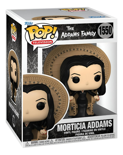 Pop! Deluxe: Los Locos Adams - Morticia Addams Con Silla