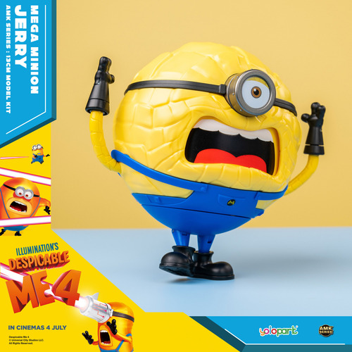 Despicable Me4- Mega Minions Jerry Figuras De Acción Juguete