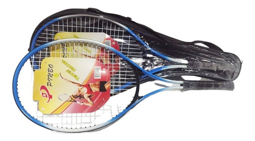 Raquetas De De Tenis X2 + Pelota De Tenis Deporte