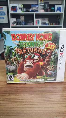  Donkey Kong Country Returns 3d Nintendo 3ds Original