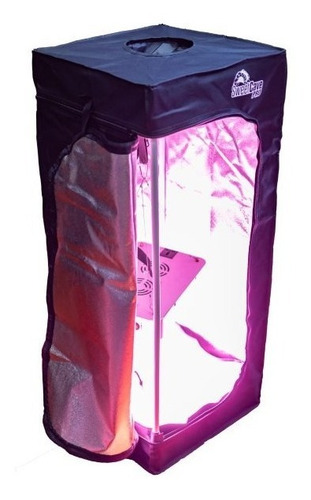 Imagen 3 de 5 de Carpa Armario Indoor Sweetcave Pro 40x40x140 Cms Mylar 600d