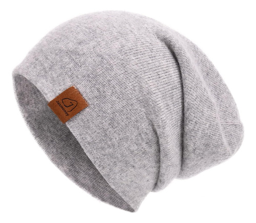 Jaxmonoy Lana Slouchy Knit Beanies Sombreros De Invierno Par