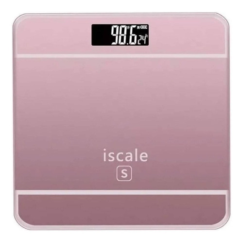 Balanza Pesa Digital Baño 180kg Vidrio Temperatura