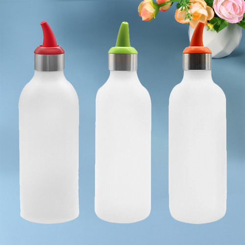 Wang Mb 3 Botellas Dispensadoras De Condimentos Para Salsa