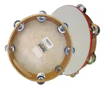 Comprar Pandero De Madera Chapas De Metal Samples Glopmac7ch