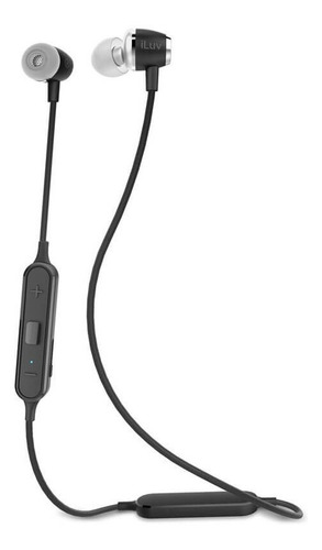 Audifonos (iluv) Bluetooth Manos Libres Metal Forge Air2 Color Negro/Gris