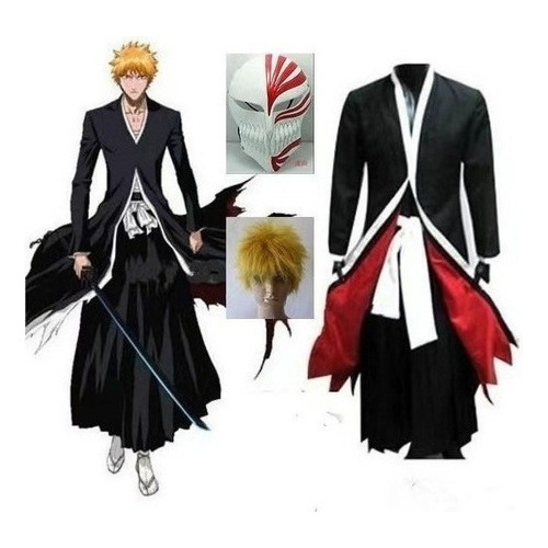 Anime De Cosplay De Bleach Bleach Ichigo Kurosaki Bankai Kur