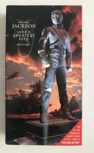 Michael Jackson History Greatest Video Hits Vhs Original