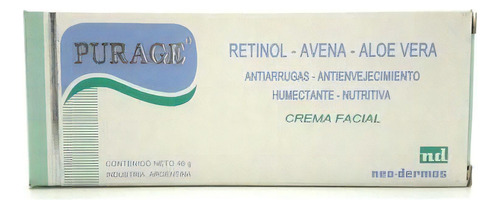 Neo-dermos Purage Crema Facial Antienvejecimient Arrugas 40g