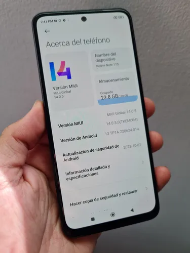 Note 11s Negro Xiaomi Usado Libre 128gb 8ram 108mpx 1sim (Usado)