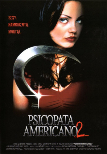 Psicópata Americano 2 ( Mila Kunis ) Dvd Original