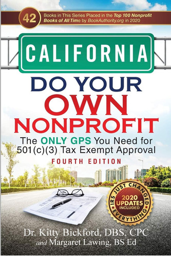 Libro: California Do Your Own Nonprofit: The Only Gps You
