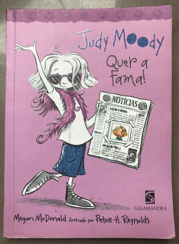 Livro Judy Moody Quer A Fama