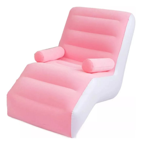 Sofa Sillon Silla Puff  Inflable Apoya Brazos + Bomba Manual