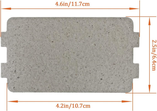 10pcs Lámina Mica Para Horno Microondas Cubierta Guía Ondas