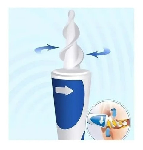 Limpador De Ouvido Removedor De Cera Cotonete Orelha Cone