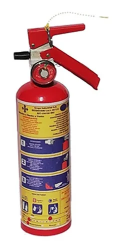 comprar Extintor 1 Kg Pqs Abc Para Auto Recargable Con Soporte Nuevo