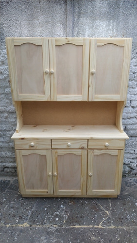 Imagen 8 de 10 de Alacena Pie 36 Prof Bargueño Mueble Cocina Aparador Modular