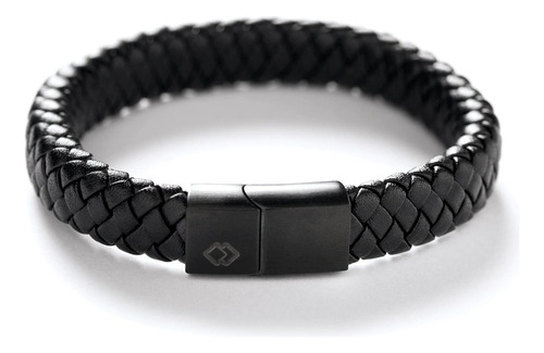 Pulsera Walla Urban Cuff Cierre Magnético Cuero Hombre