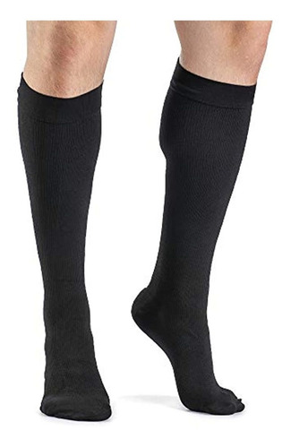 Calcetines Para Hombre Punta Cerrada, 30-40 Mmhg