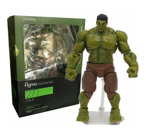 Figura Hulk Figma 271 Good Smile The Avengers Marvel Bootleg