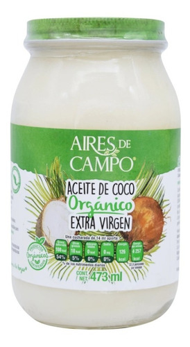 Aceite De Coco Organico Extra Virgen Uso Cosmetico Y Cocina