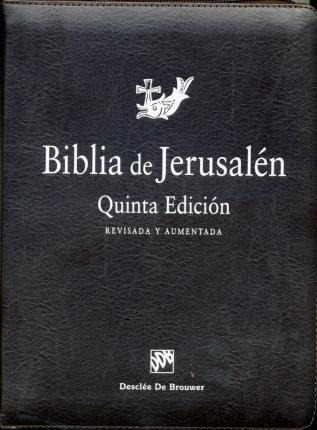 Biblia De Jerusalén : Modelo Con Cremallera - Es (importado)