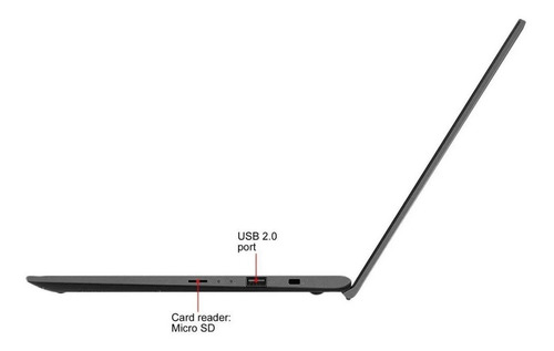 Notebook Asus VivoBook F412DA slate gray 14", AMD Ryzen 3 3250U 8GB de RAM 256GB SSD, AMD Radeon Vega 3 60 Hz 1920x1080px Windows 10 Home
