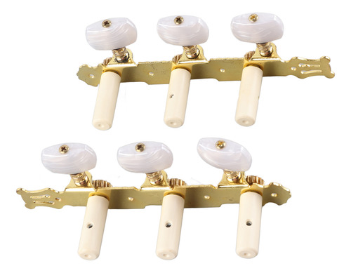 Teclas De Afinación De Cuerdas Para Guitarra Clásica, 2 Piez