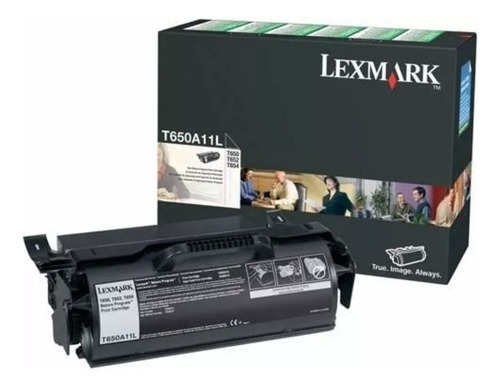 Toner Lexmark T650 T652 T654 T650a11l 7k Original