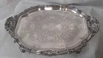 Comprar Bandeja Artis Labrada Cobre Baño Plata Reprodu Old Sheffield