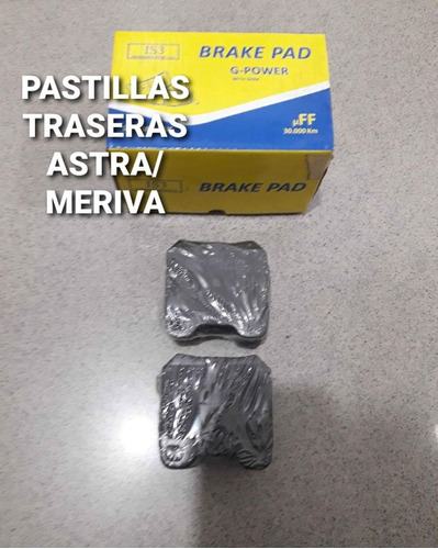 Pastilla Trasera Astra/meriva