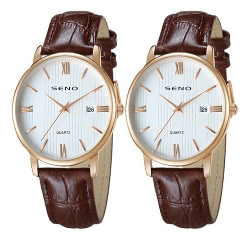 Reloj Casual Para Pareja Watch Factory Direct, A La Moda Gen