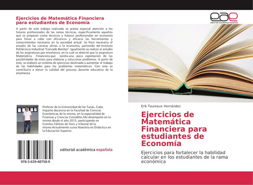 Libro: Ejercicios Matemática Financiera Estudiantes