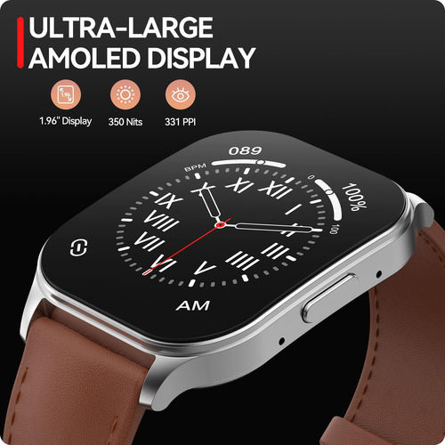 Anyloop Reloj Inteligente Para Hombres Y Mujeres, Pantalla A