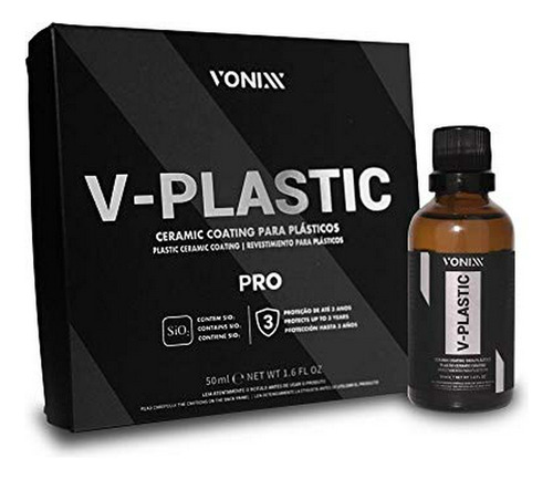 Cuidado De Pintura - Vonixx V-plastic Ceramic Coating 1.6 Fl