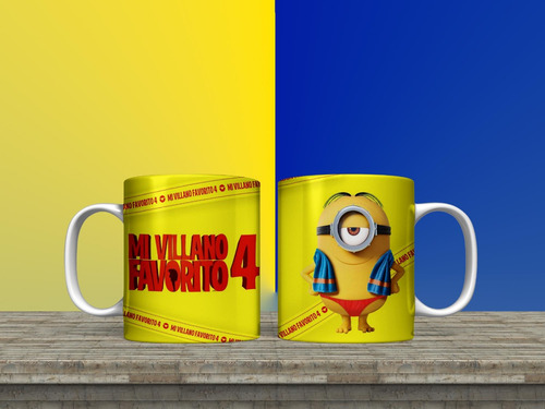 Taza Plastica Villano Favorito #3 Varios Modelos