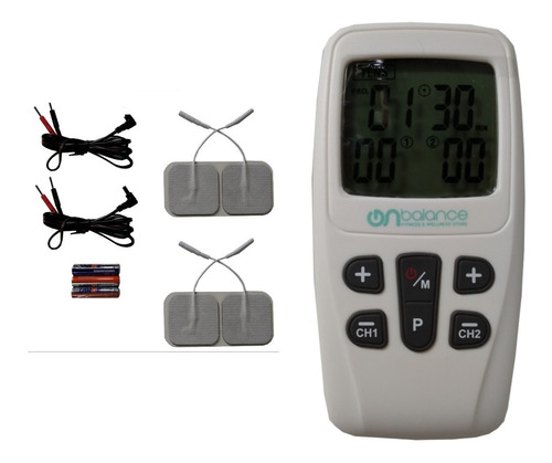 Electroestimulador Y Masajeador Tens Ems - 3 En 1