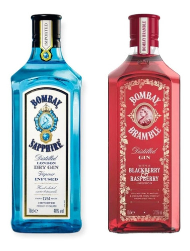 Combo Gin Bombay Saphire + Bombay Bramble