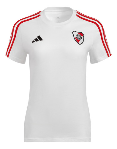 Remera River Plate 3 Tiras Jf0425 Adidas