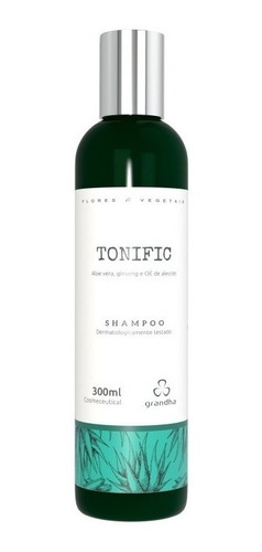 Grandha Tonific Shampoo Com Extratos De Aloe Vera 300ml