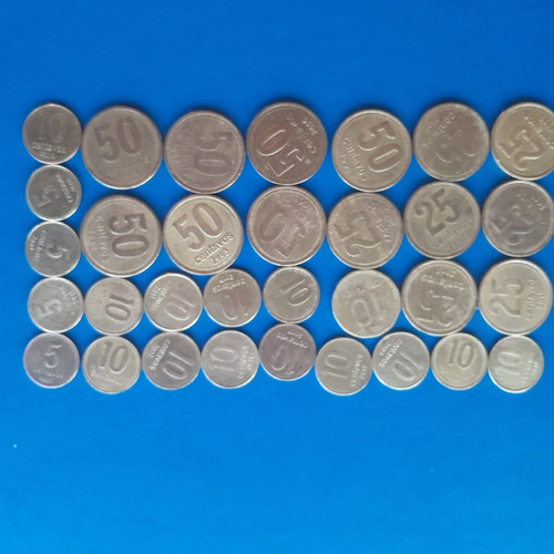 Monedas Antiguas Argentinas Lote X 32 Varios Años Y Valores 