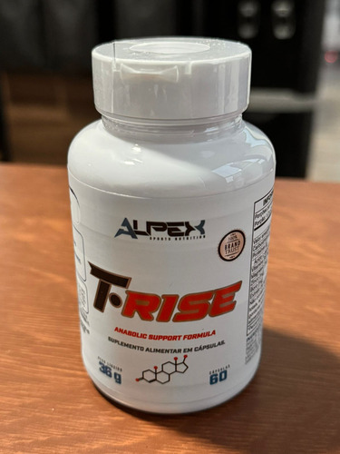 Pré Hormonal T-rise 60 Caps - Alpex Nutrition Sabor Without Flavor